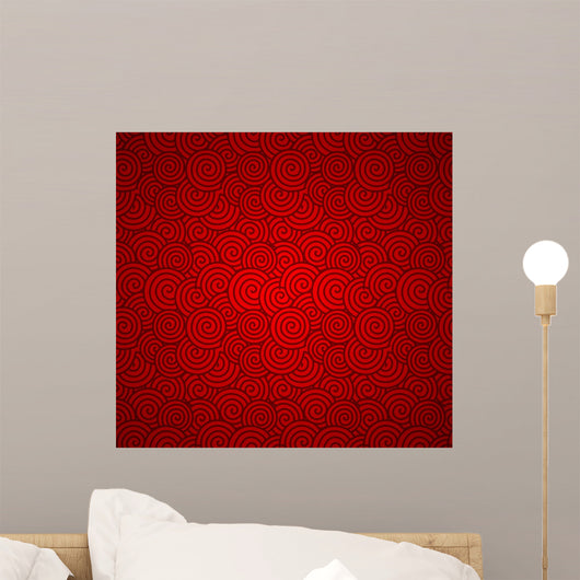 Vector Traditional Chinese Wall Decal