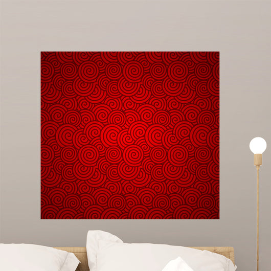 Vector Traditional Chinese Wall Decal