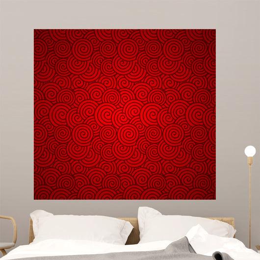 Vector Traditional Chinese Wall Decal