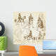 Legionary Hand Drawn Collection Wall Decal