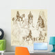 Legionary Hand Drawn Collection Wall Decal