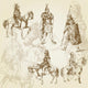 Legionary Hand Drawn Collection Wall Decal