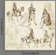 Legionary Hand Drawn Collection Wall Decal