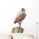 Roseate Spoonbill Wood Post Wall Decal
