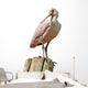Roseate Spoonbill Wood Post Wall Decal