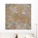 Vector Seamless Floral Grunge Wall Decal