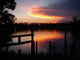 Sunset And Pier Wall Decal