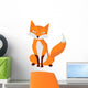 Very Cute Cartoon Fox Wall Decal
