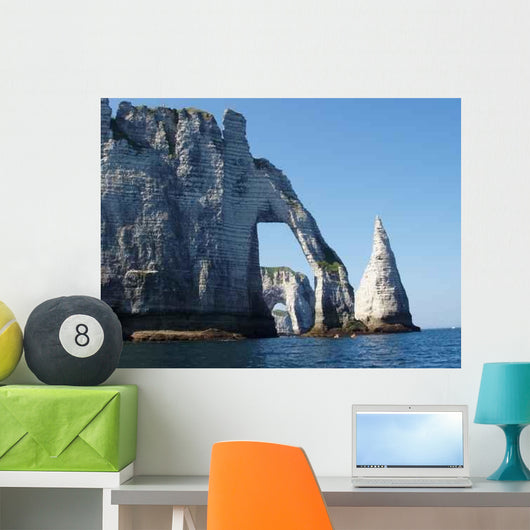 Sea Arches with Pointed Rock Wall Decal