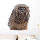 Brown Shih Tzu Dog Wall Decal