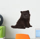 Spitz Puppy Front White Wall Decal
