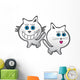 Cats Wall Decal