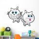 Cats Wall Decal