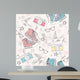 Cute Grunge Abstract Pattern Wall Decal