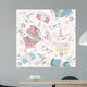 Cute Grunge Abstract Pattern Wall Decal