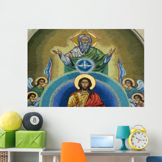 Mosaic Entrance Holy Trinity Wall Decal