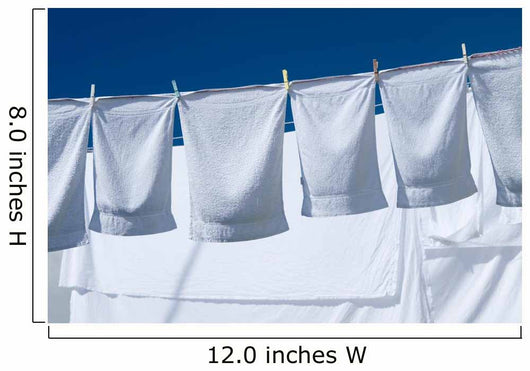 Towels on a Laundry Line Wall Decal
