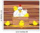 Henhouse Hen And Her Wall Decal