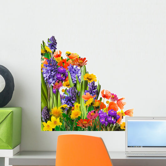Spring Flowers Wall Decal