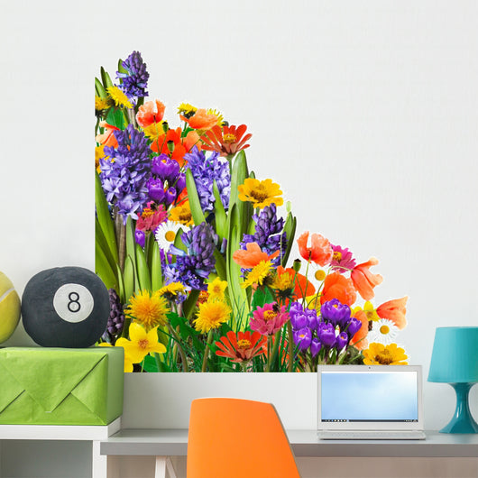 Spring Flowers Wall Decal