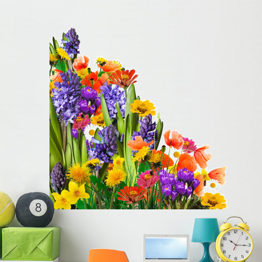 Spring Flowers Wall Decal