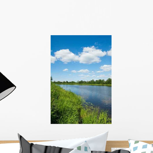 Bank River Wall Decal