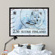 Postage Stamp Finland 1993 Wall Decal