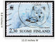 Postage Stamp Finland 1993 Wall Decal