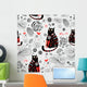 Texture Cat Lovers Wall Decal