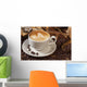 Coffee Mug with Latte Wall Decal