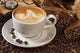 Coffee Mug with Latte Wall Decal
