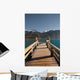 Alps Lake Pier Vertical Wall Decal