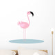 Simply Flamingo Cartoon Wall Decal