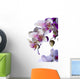 White Orchids Wall Decal