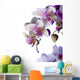 White Orchids Wall Decal