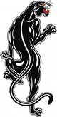 Traditional Tattoo Panther Wall Decal