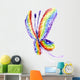 Watercolor Butterfly Wall Decal