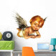 Baby Angel Cherub Wall Decal