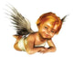 Baby Angel Cherub Wall Decal
