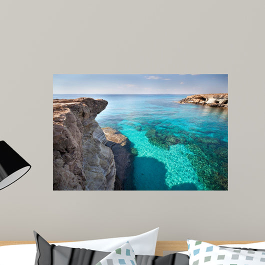 Cyprus Sea Caves Wall Decal