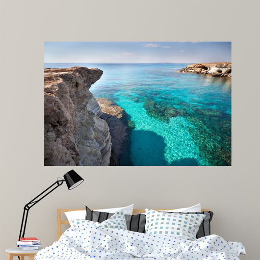 Cyprus Sea Caves Wall Decal