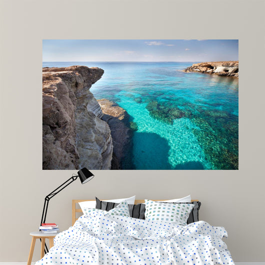 Cyprus Sea Caves Wall Decal