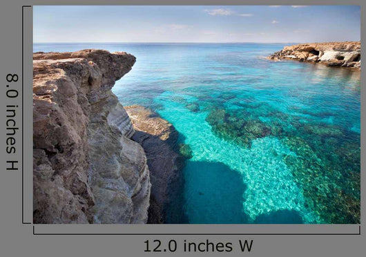 Cyprus Sea Caves Wall Decal