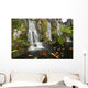 Koi Fish Pond Waterfalls - Horizontal Wall Decal