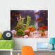 Gold Fish in a Tank Wall Decal