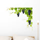 Collage Vine Leaves And Grapes Wall Decal