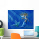 Deep Sea Mermaid Wall Mural
