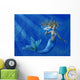 Deep Sea Mermaid Wall Mural