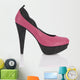 Pink Shoe Wall Decal