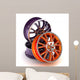 Car Wheels White Wall Decal